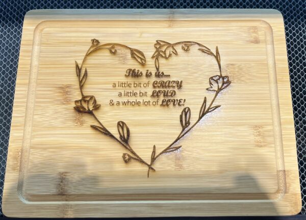 This Is Us - Bamboo Cutting Board