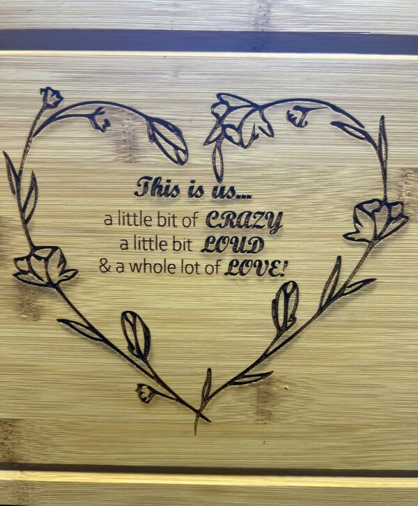 This Is Us - Bamboo Cutting Board - Image 3